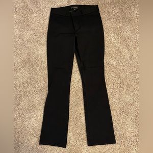 Banana Republic flared, black work pants. 4L